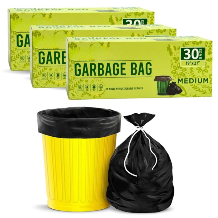 19 x 21 Medium Garbage bags (3 Boxes)