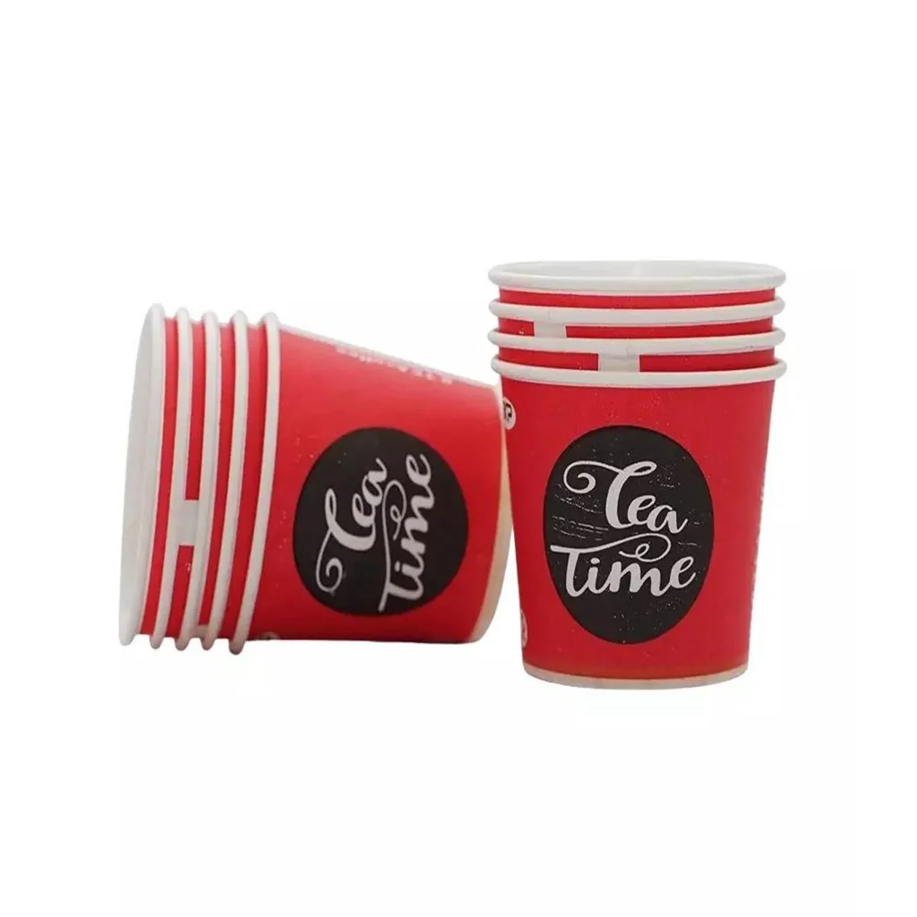 90ml Red Coffee Time (Pack of 100)