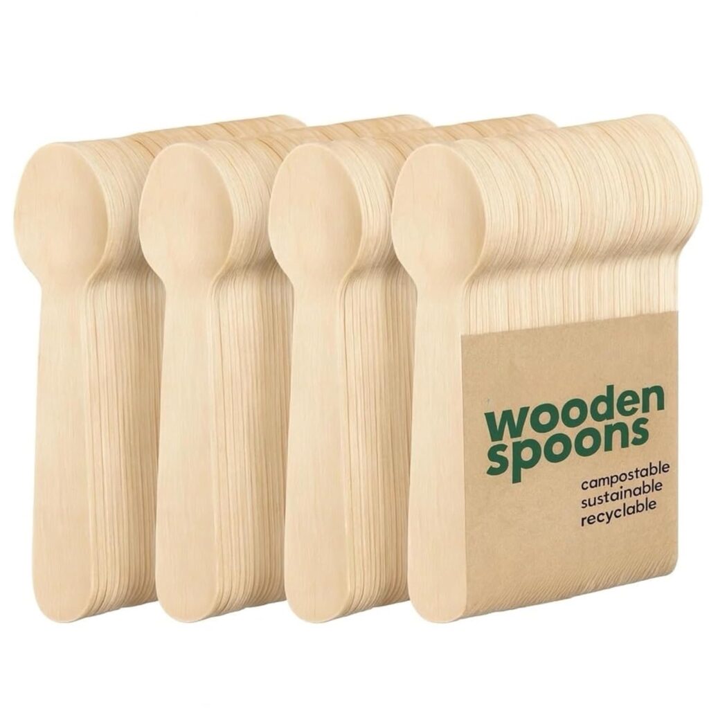 14cm Wooden Spoons (Pack of 100)
